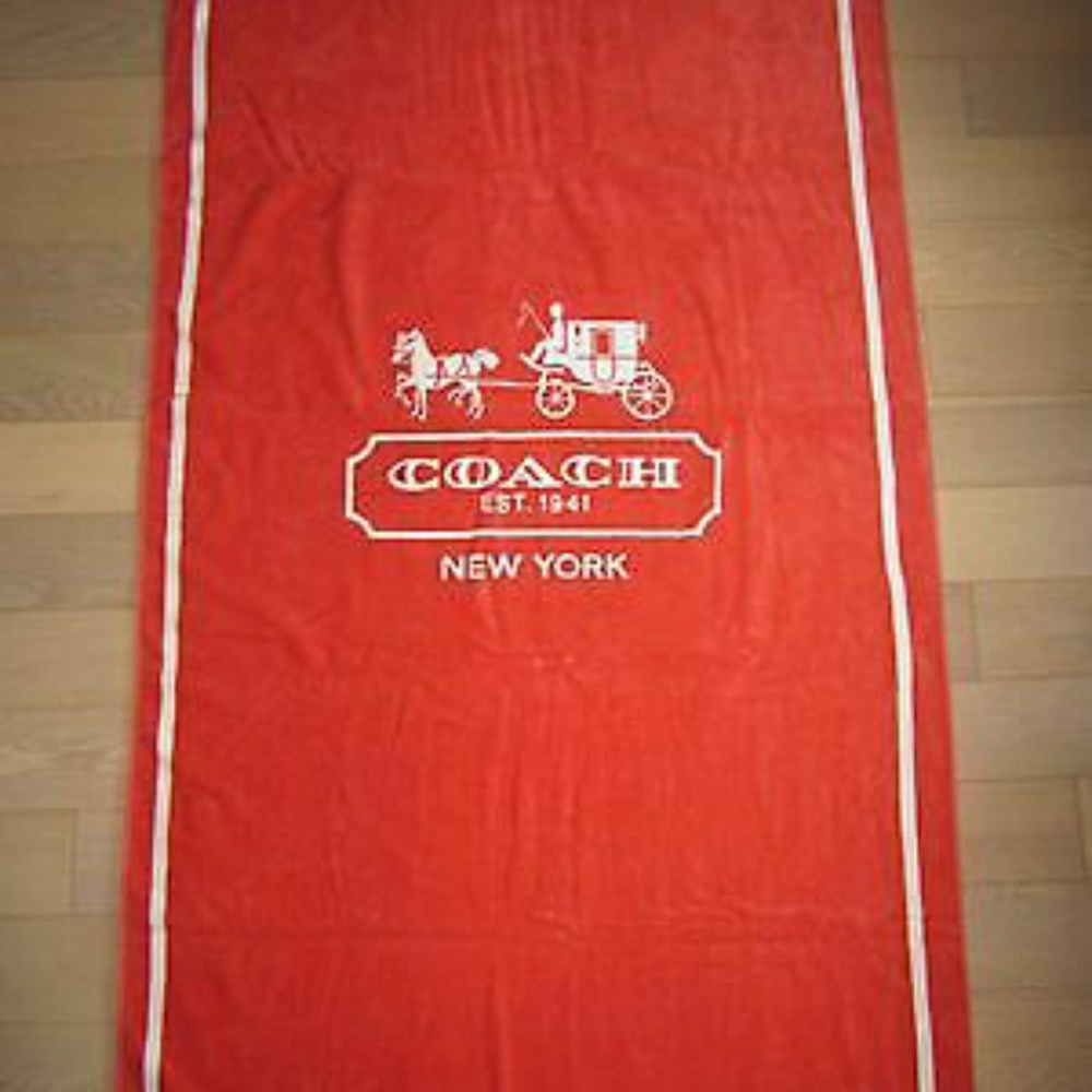 Rare Coach Beach Towel